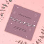 You Passed Layered Stars Congratulations Bracelet, thumbnail 2 of 6