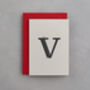 V Is For Vole, Alphabet Card, thumbnail 1 of 3