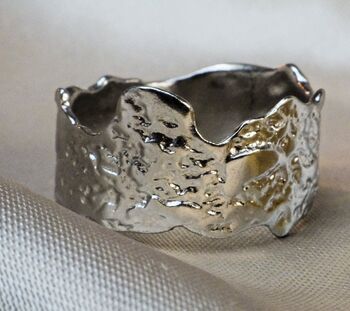 Lava Ring Sterling Silver, 4 of 8