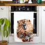 Inky Beaver Tea Towel, thumbnail 3 of 11