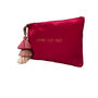 Personalized 'Going Out Out' Velvet Toiletry Bag, thumbnail 5 of 6