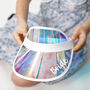 Personalised Sun Visor Hats Women Wedding Party, thumbnail 1 of 3