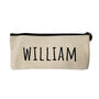 Personalised Linen Pencil Case, thumbnail 2 of 7
