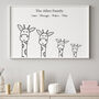 Personalised Family Print With Giraffes, thumbnail 10 of 11