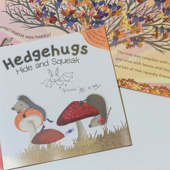 Hedgehugs 'Hide And Squeak' Children's Book, 3 of 7