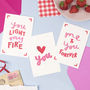 Me And You Forever Valentines Card, thumbnail 2 of 2