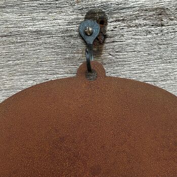 Corten Steel Skull, 2 of 6
