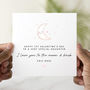 Moon 1st Daughter Valentine's Day Card, thumbnail 1 of 3
