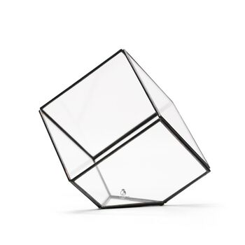 Geometric Glass Container For Terrarium | H: 23 Cm, 4 of 5