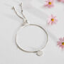 Sterling Silver Adjustable Sliding Bracelet, thumbnail 1 of 11