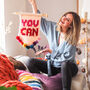 'You Can' Wall Hanging Knitting Kit, thumbnail 4 of 10