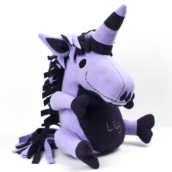 Personalised Unicorn Large Soft Toy, 4 of 10
