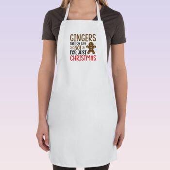 Gingers Are For Life Apron, 7 of 11