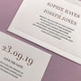 Letterpress Save The Date Cards: Lynton, thumbnail 3 of 3