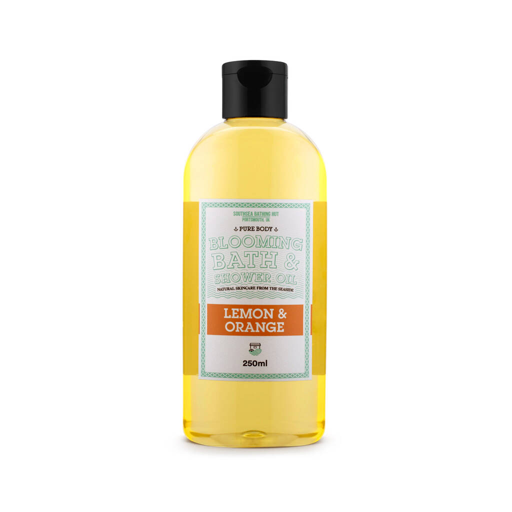 Blooming Bath And Shower Oil Lemon And Orange By Southsea Bathing Hut ...