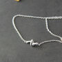 Sterling Silver Friendship Knot Necklace, thumbnail 4 of 11