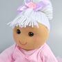 Personalised Pink Rag Doll, thumbnail 2 of 4