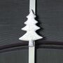 Christmas Tree Over Door Wreath Hanger, thumbnail 4 of 5