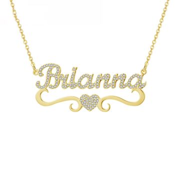 Iced Out Name Necklace, 5 of 6