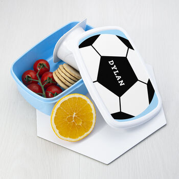Personalised Kids Football Lunch Box, 2 of 8
