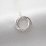 Sterling Silver 21st Birthday Necklace Hallmarked, thumbnail 1 of 11