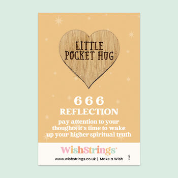 Your Angel Number Pocket Hug Gift, 7 of 12