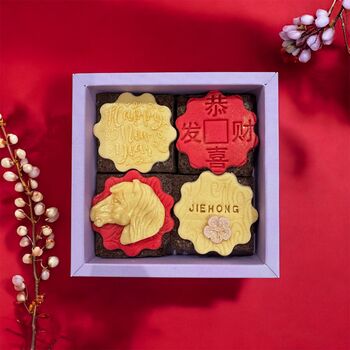 Personalised Lunar Chinese New Year Brownies, 2 of 12