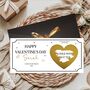 Personalised Valentine's Day Scratch Voucher, Valentine's Gift, thumbnail 7 of 7