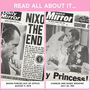 Personalised 50th Birthday Milestone Newspaper Book, thumbnail 5 of 11