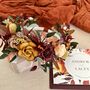 Autumnal Flower Crown Bridal Headband, thumbnail 7 of 10