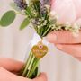 Personalised Wedding Bouquet Keepsake Charm, thumbnail 6 of 10