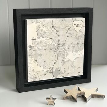 Personalised International Map Print On Wood, 8 of 11