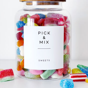 Sweet Jar With Personalised Label, 4 of 11