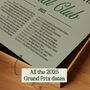 Formula One F1 2025 Fixtures Print, thumbnail 2 of 11