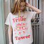 The Trifle Tower Women's Christmas T Shirt, thumbnail 3 of 4