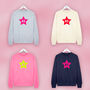 Personalised Star Birth Year Sweatshirt Jumper, thumbnail 4 of 6