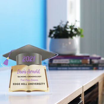 Personalised Graduation Gift Stand, 6 of 12
