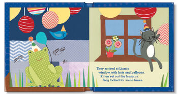 Baby's First Birthday For Boys Personalised Book, 6 of 11
