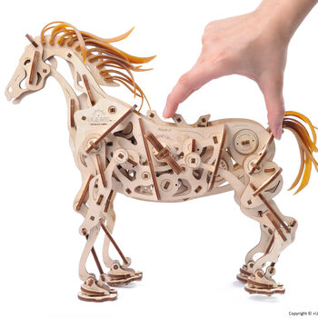 Horse Mechanoid Build Your Own Walking Pet By U Gears, 5 of 11
