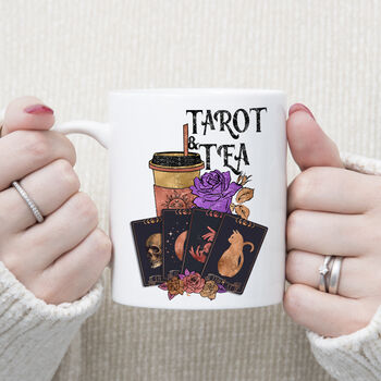 Funny Tea And Tarot Mug, 4 of 4