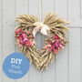 Create Your Own Dried Flower Heart Wreath, thumbnail 5 of 12