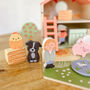 Wooden Farm Play Set Toddler Christmas Gift, thumbnail 4 of 8