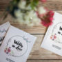 10 'Wildly In Love’ Personalised Seed Packet Favours, thumbnail 4 of 7