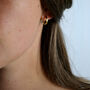 Flicker Hoop Earrings, thumbnail 6 of 9