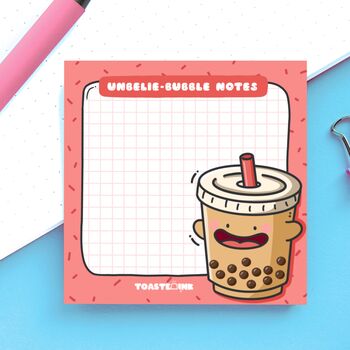 Bubble Tea Sticky Notes | Cute Stationery, 2 of 5