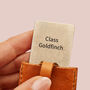 Personalised Leather School Bag Tag With Photo, thumbnail 2 of 3