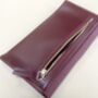Women's Vegan Long Wallet With Zip Compartment, thumbnail 3 of 12