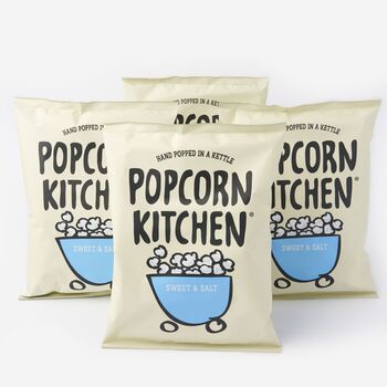 Vegan Popcorn Sharing Bag Sweet And Salt 100g X 12, 6 of 6