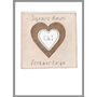 Personalised 3rd Leather Wedding Anniversary Card, thumbnail 2 of 7