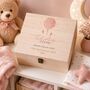 Personalised Baby Girl Keepsake Box, thumbnail 2 of 4